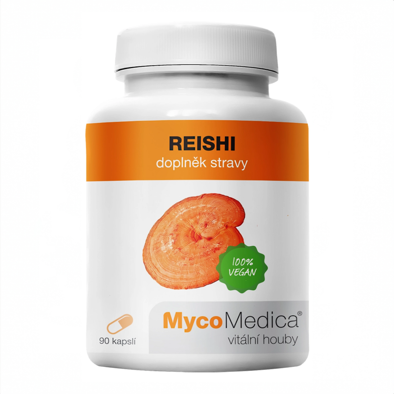 MycoMedica Reishi 90 rostlinných kapslí