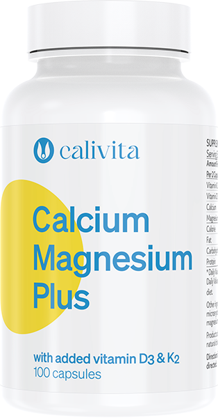 Calivita Calcium Magnesium Plus - 100 kapsúl 