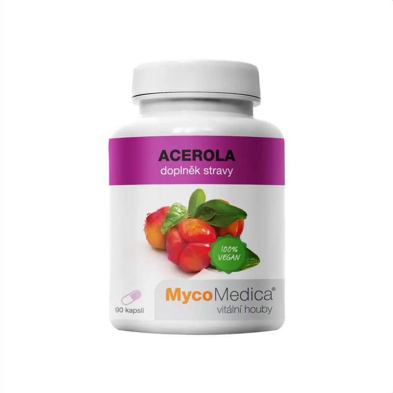 MycoMedica Acerola 90 rostlinných kapslí