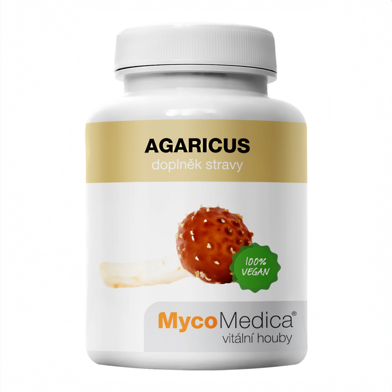 MycoMedica Agaricus 90 rostlinných kapslí