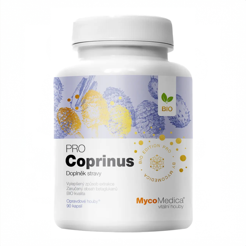 MycoMedica Coprinus PRO 90 rostlinných kapslí
