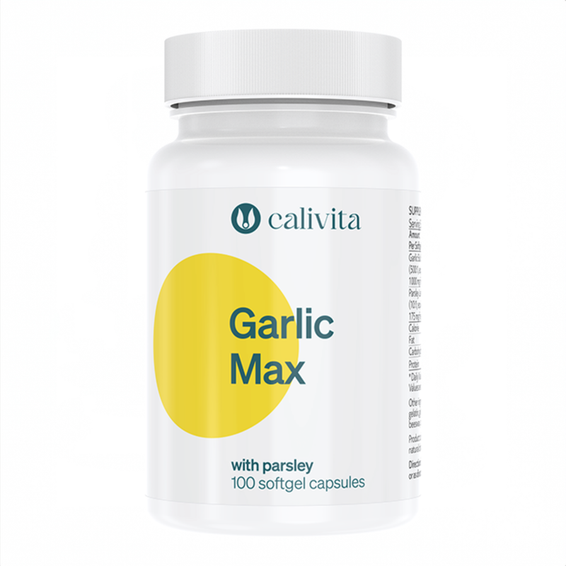 CaliVita Garlic Max 100 gelových kapslí