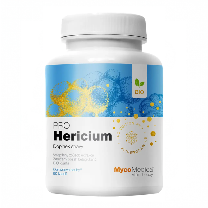 MycoMedica Hericium PRO 90 rostlinných kapslí