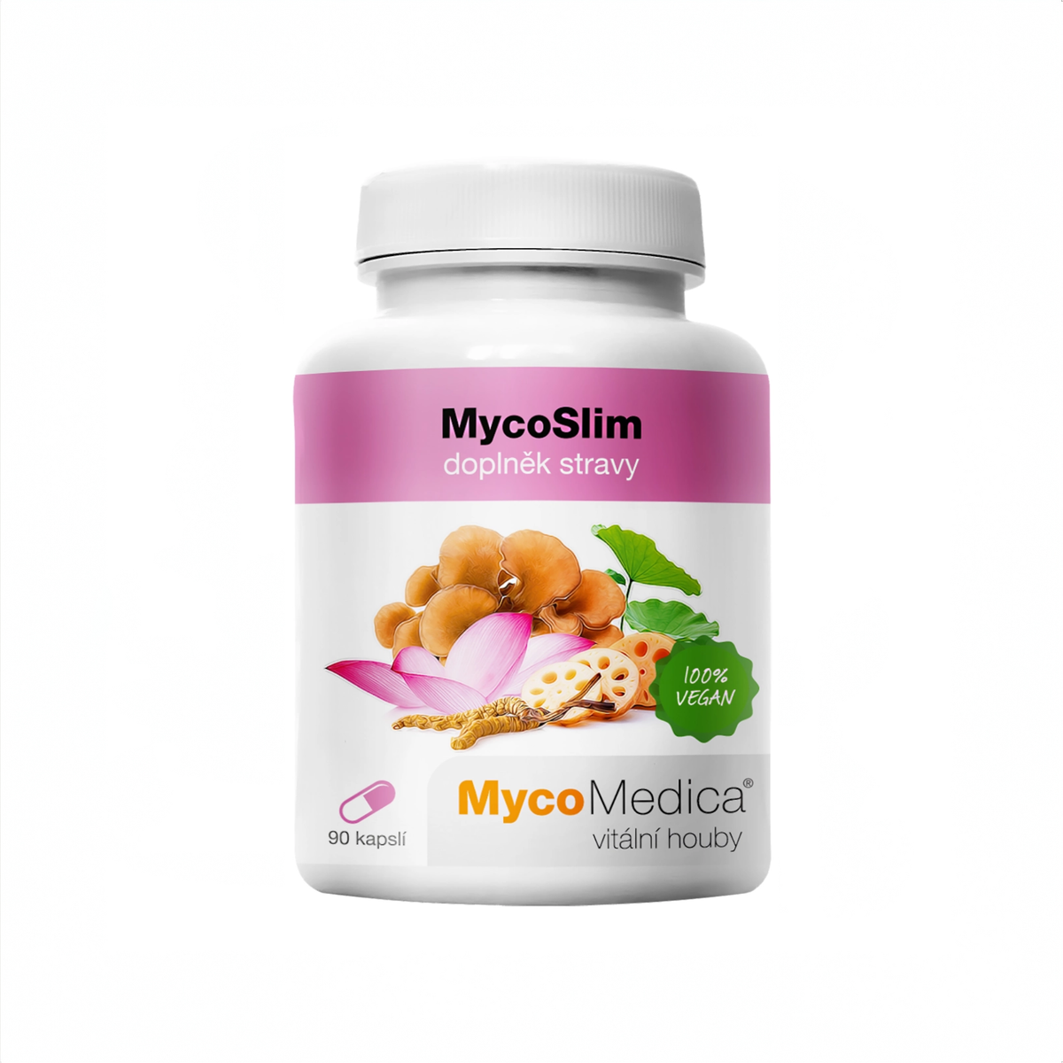 MycoMedica MycoSlim 90 rostlinných kapslí