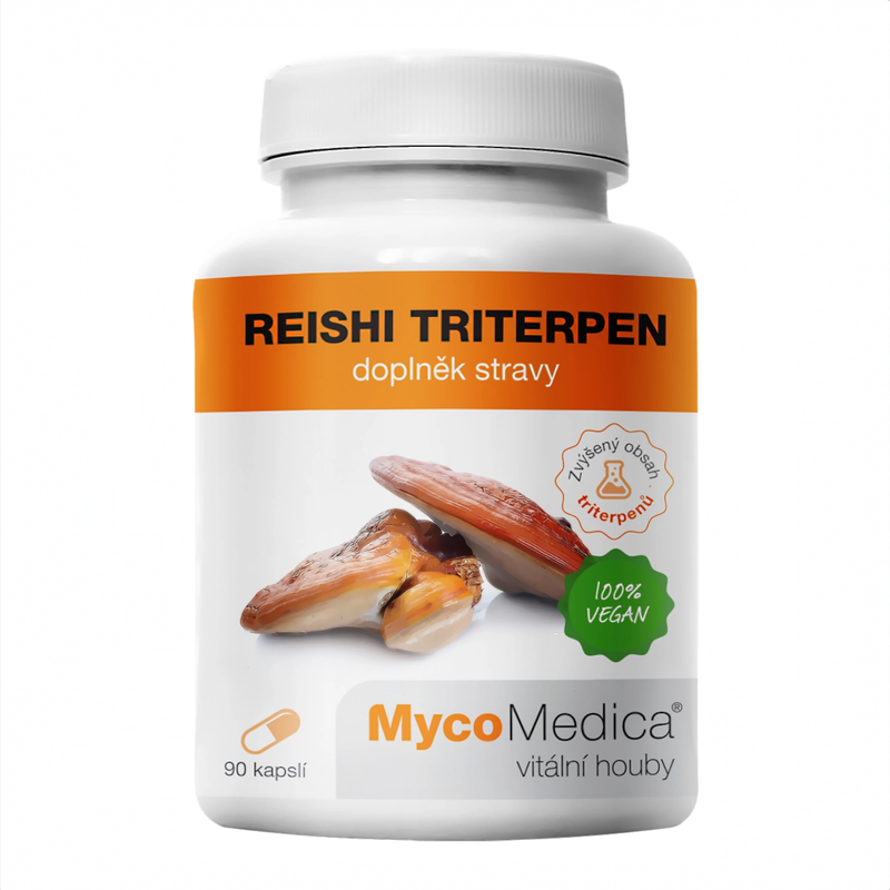 MycoMedica Reishi Triterpen 90 rostlinných kapslí