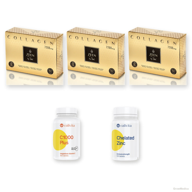 ZEEN Lemon 90 dní + vitamin C + zinek — produktové fotky GrowMedica