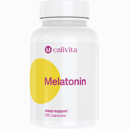 Calivita Melatonin 180 kapsúl - Prirodzený spánok