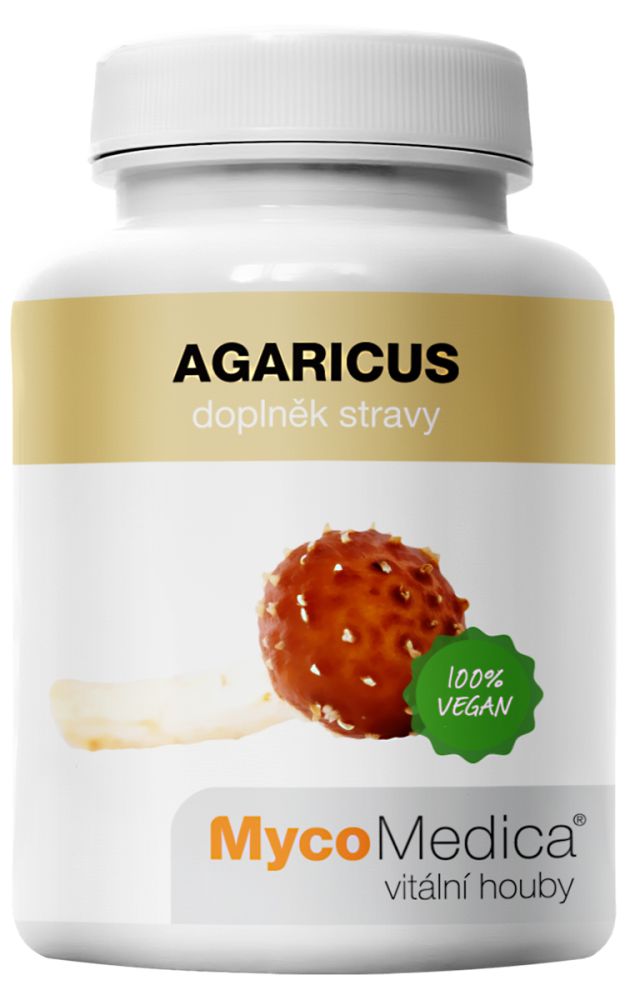 MycoMedica Agaricus 90 rastlinných kapsúl