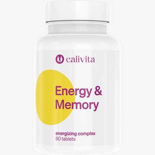 Calivita Energy&Memory 90 tabliet - Zvyšuje energiu