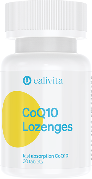 Calivita CoQ10 Lozenges 30 rozpustných tabliet 