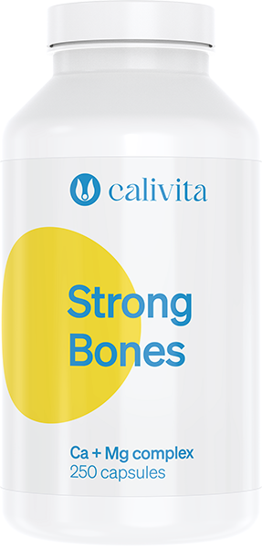 Calivita Strong Bones 250 kapsúl - Prípravok s Vápnikom a Horčíkom