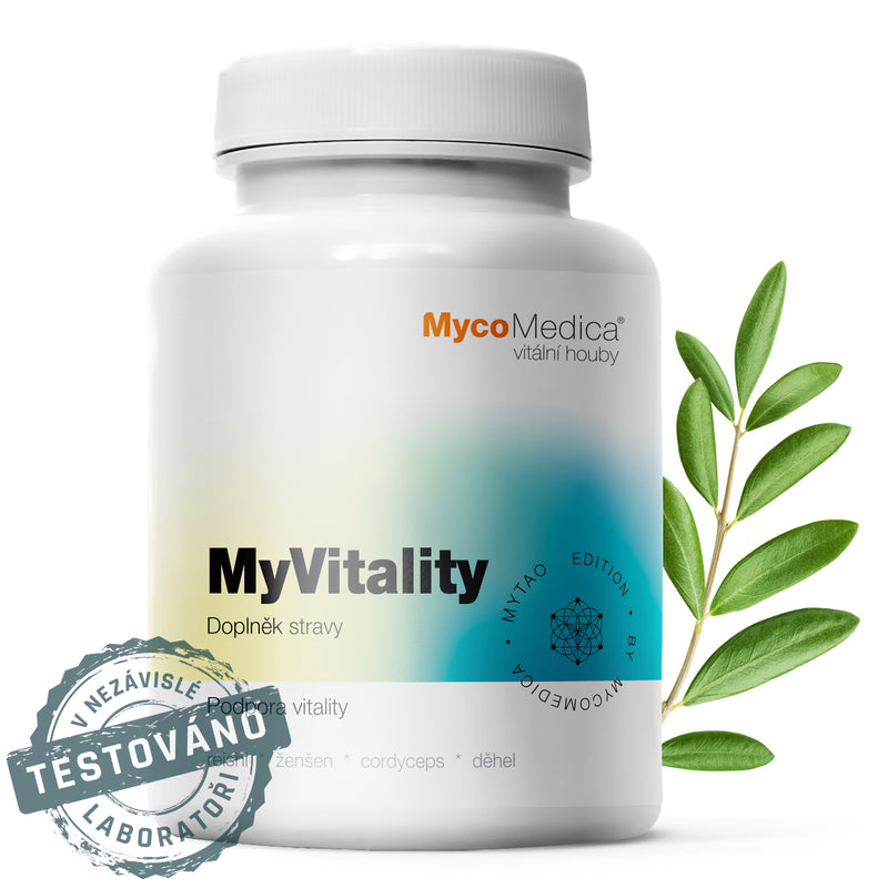 MycoMedica MyVitality 90 rostlinných kapslí