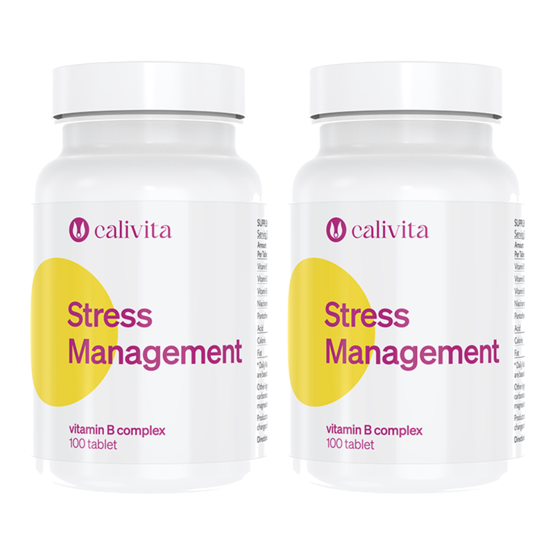 CaliVita Stress Management, dve balenia, 2× 100 tabliet