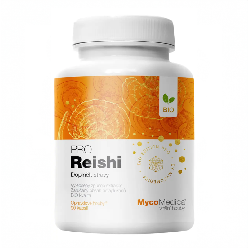 Reishi PRO MycoMedica – 90 rostlinných kapslí